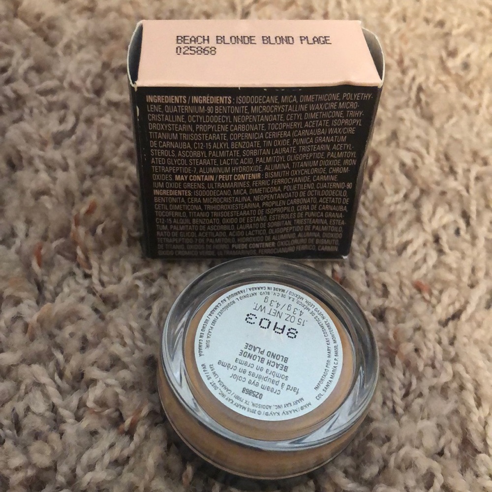 Cream Eye Shadow- Beach Blonde